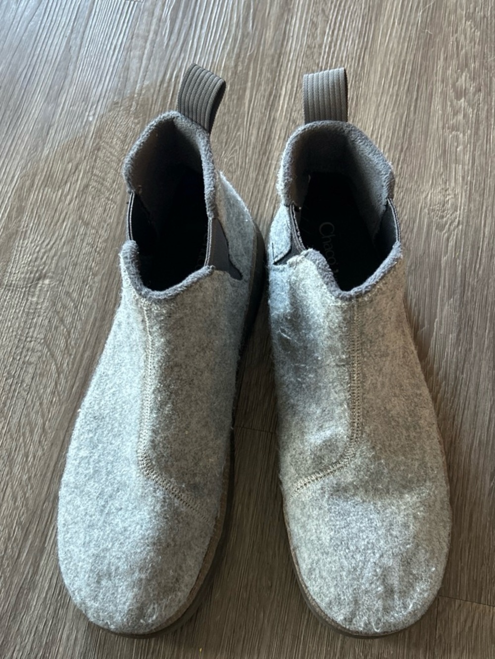 Chaco Men's Gray Felt Chukka Boots